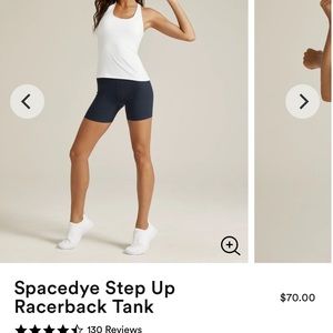 Beyond Yoga NWT Spacedye Step Up Racerback Tank